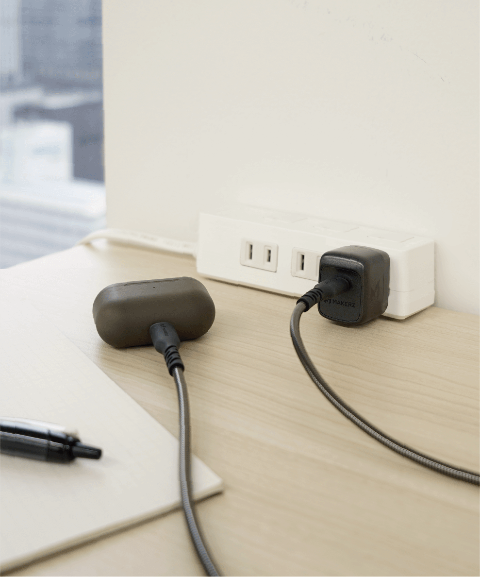 デスクでの使用イメージ