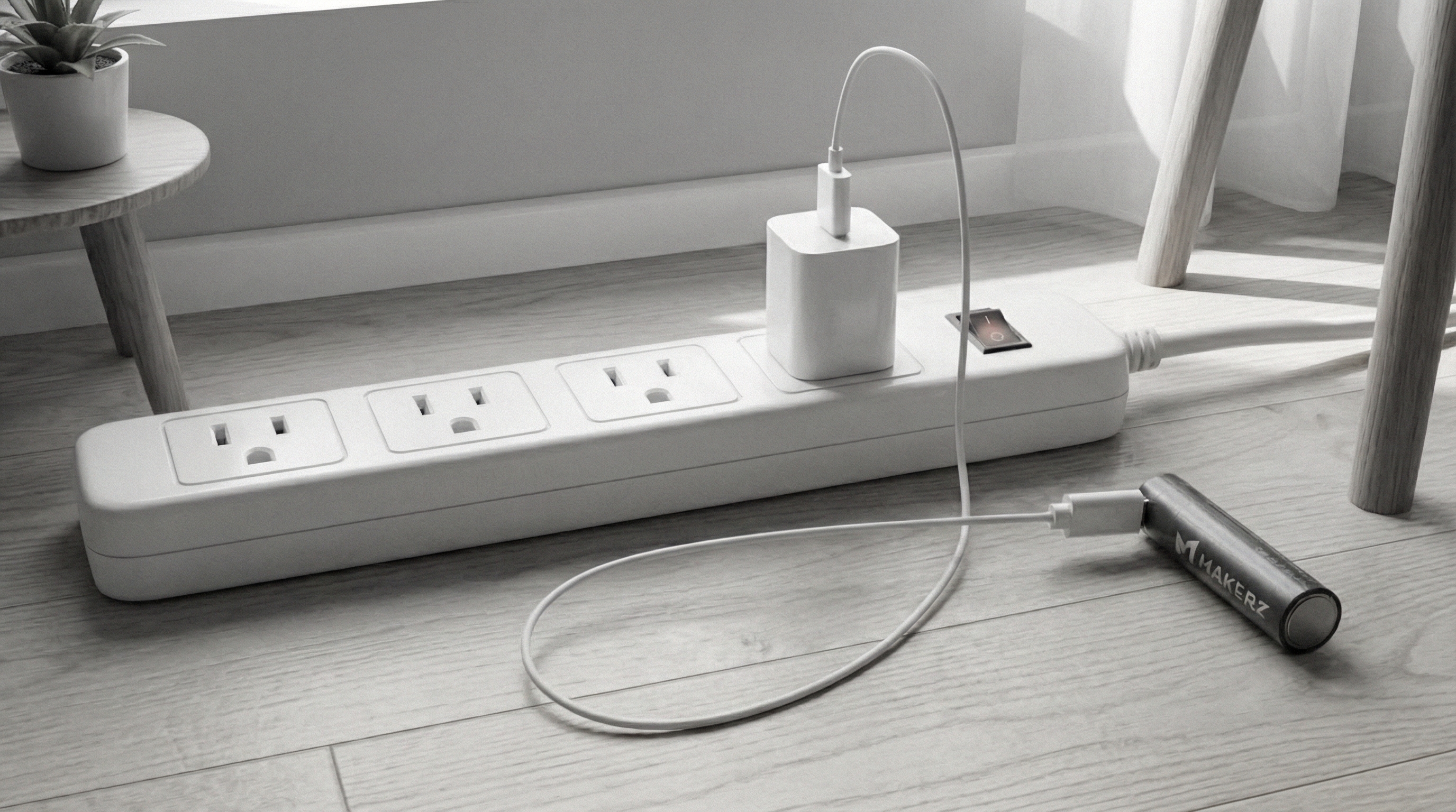 コンセントから充電