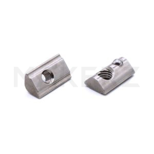 40シリーズ　ボールばね付後入れナット（溝幅8mm)　アルミフレーム用