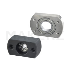 ベアリングユニット 二面薄型フランジタイプ 止め輪付き型/止め輪なしタイプ