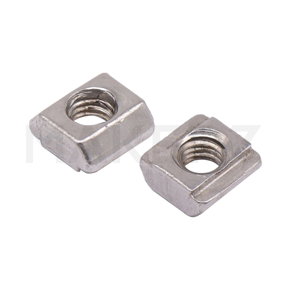 20シリーズ　ステンレス先入れナット（溝幅6mm)　アルミフレーム用