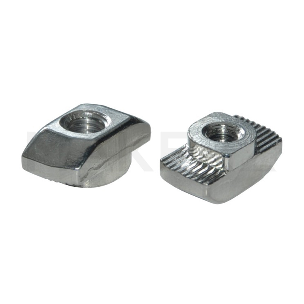 40/45/50/60シリーズ　短め後入れナット（溝幅10mm)　アルミフレーム用