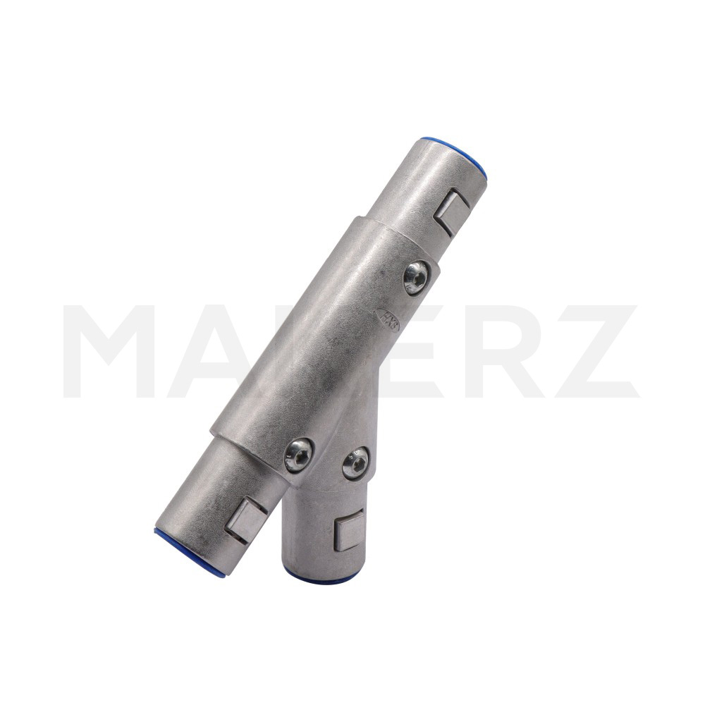 45°Y型継手左 [ハシゴ・足場・階段関連専用部品]