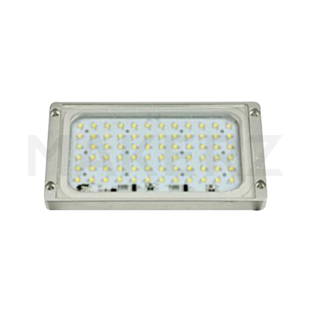 長正方形LED照明灯 60°レンズ+フラッド型