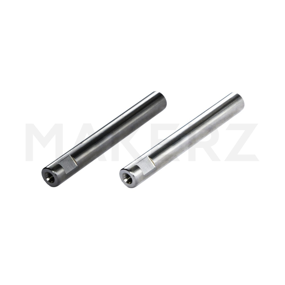 なおける様 回転軸 ストレート型 両端めねじ型 スパナ溝付型｜MAKERZ(メイカーズ